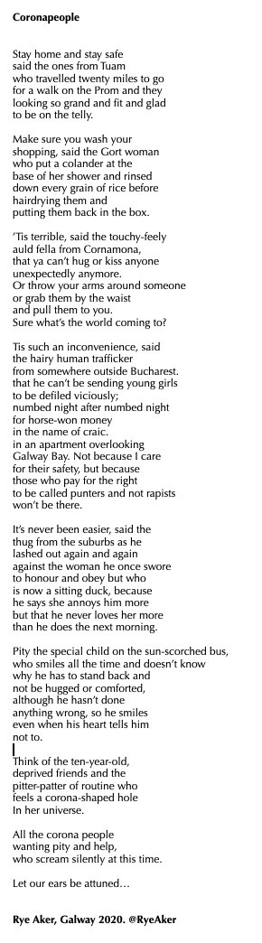 poem by rye aker